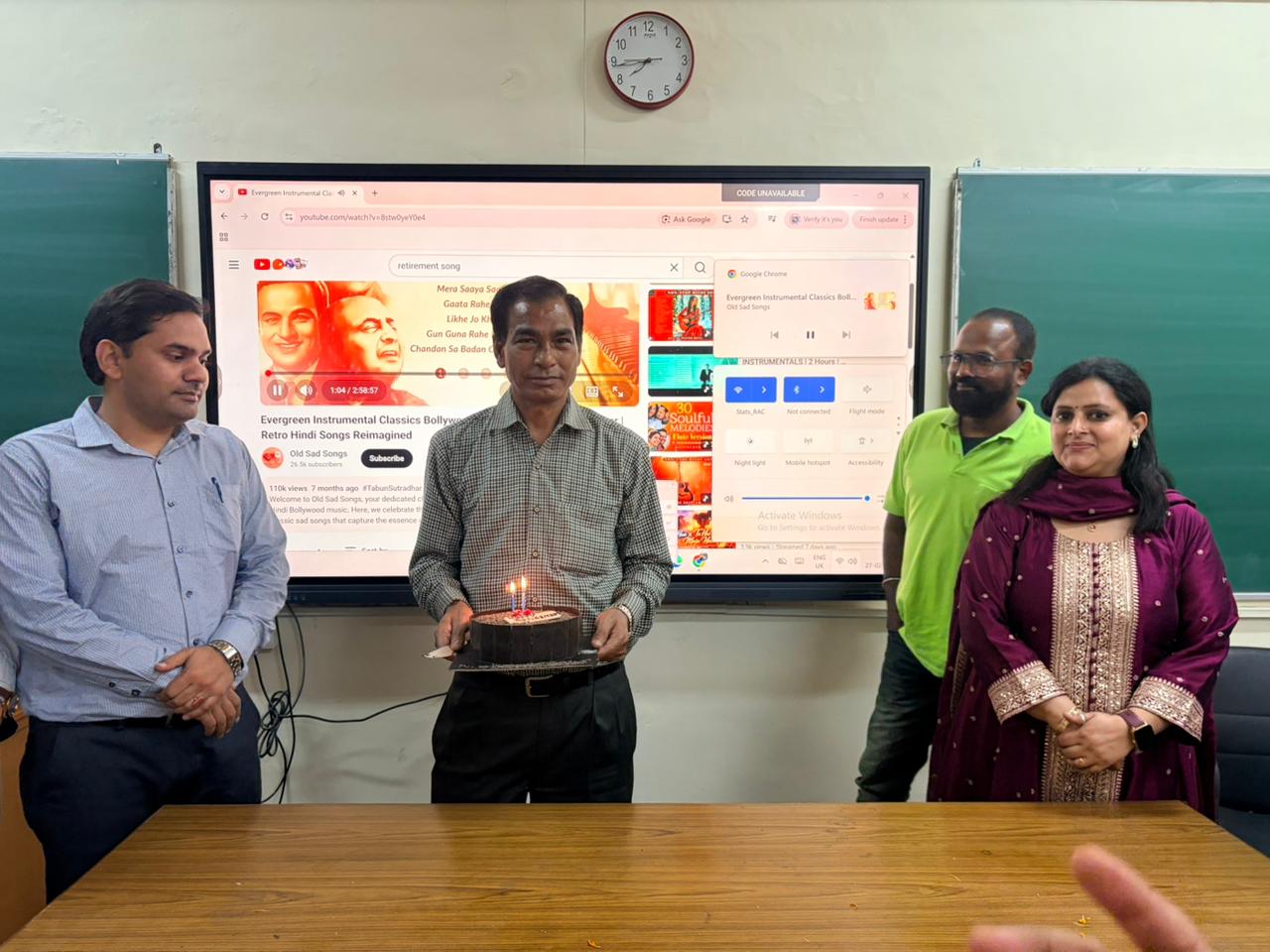 Jagat Ji's Retirement